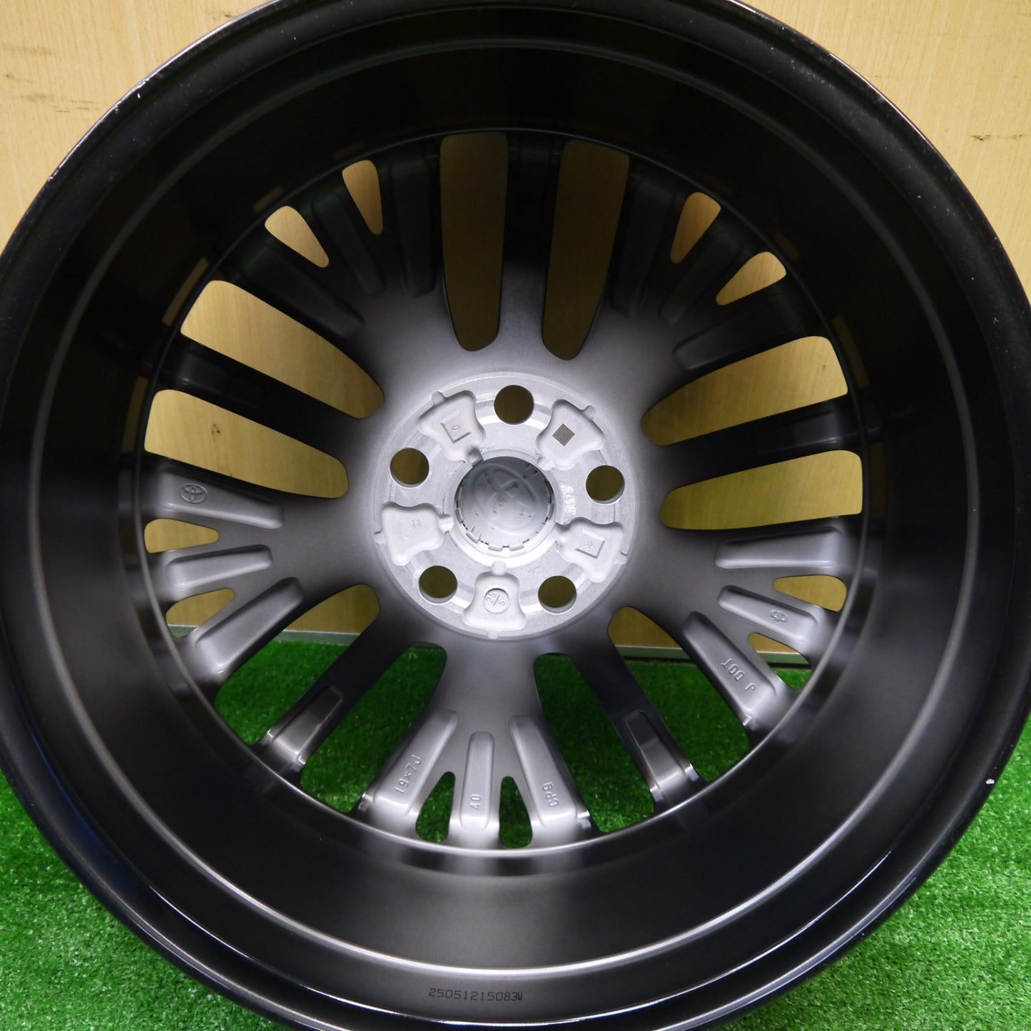 新車外し★トヨタ 40系 ヴェルファイア アルファード Zプレミア 純正 ホイール 19インチ 19×7J PCD120/5H★5102204Hホ