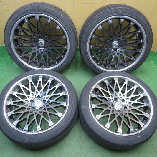 バリ溝！23年！キレイ！9分★RS CV WIRE CRIMSON 245/40R20 グッドイヤー イーグル LS EXE クリムソン 20インチ PCD114.3/5H★6051506NJノ