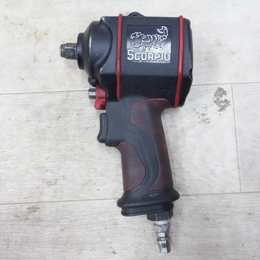[送料無料] ◆SCORPIO エア インパクト レンチ YU-0985T 1/2 12.7mm エアー ツール 工具◆