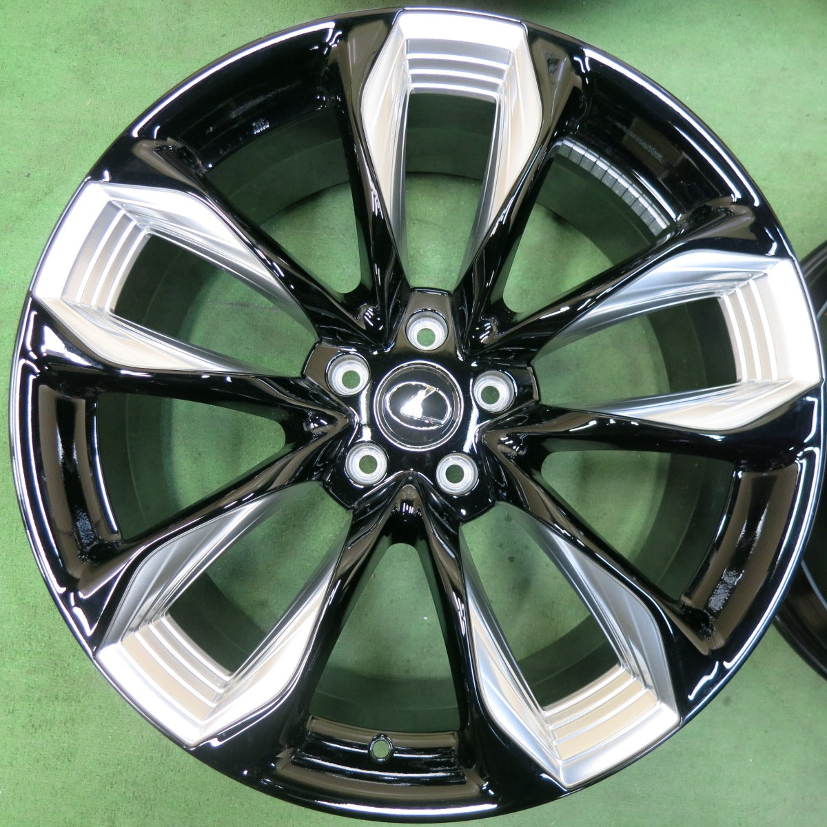 [送料無料] 新車外し★レクサス LC Sパッケージ 後期 純正 ホイール 21インチ 21×8.5J 21×9.5J PCD120/5H★5022603SYホ