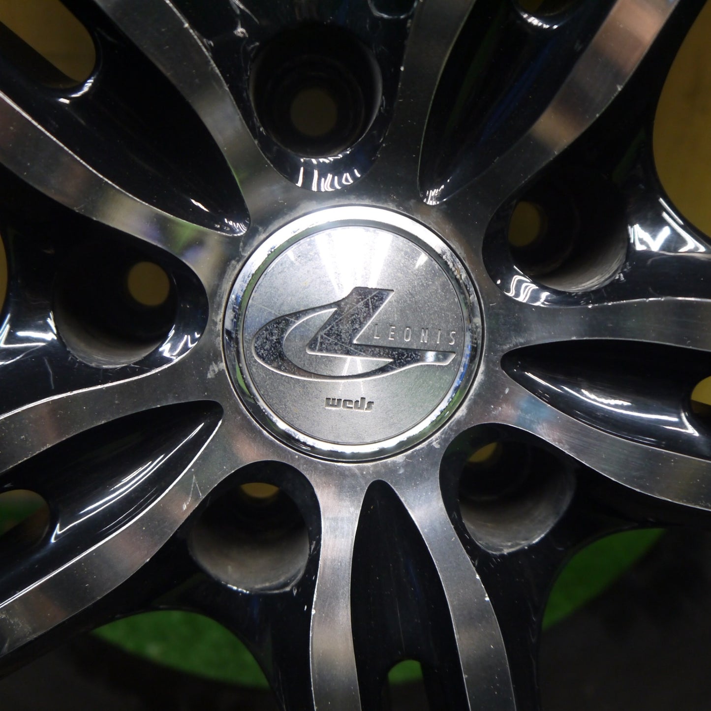 センサー付き★レクサス NX 等 LEONIS FZ 225/60R18 スタッドレス ブリヂストン ブリザック DM-V3 レオニス 18インチ PCD114.3/5H★6012101Hス