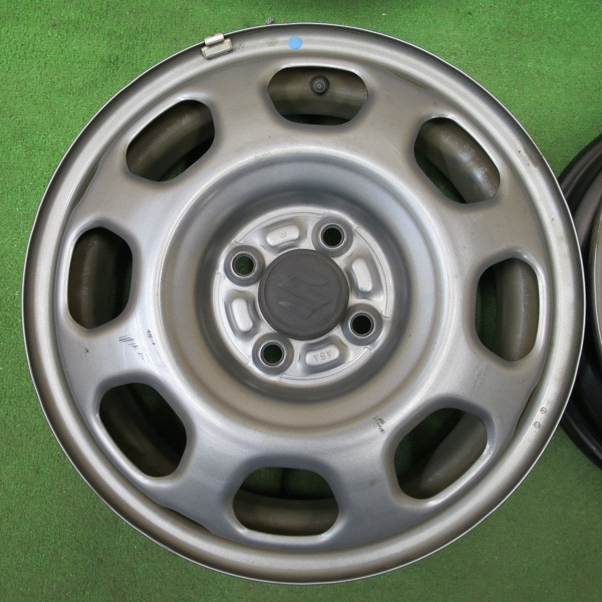 4本価格★スズキ ハスラー 純正 スチール ホイール 15インチ 15×4.5J SUZUKI PCD100/4H★6022702NGホ