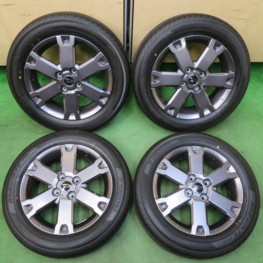 [送料無料] 新車外し！24年★ダイハツ タフト 純正 165/65R15 ヨコハマ BluEarth-FE AE30 15インチ ブルーアース PCD100/4H★5021423イノ