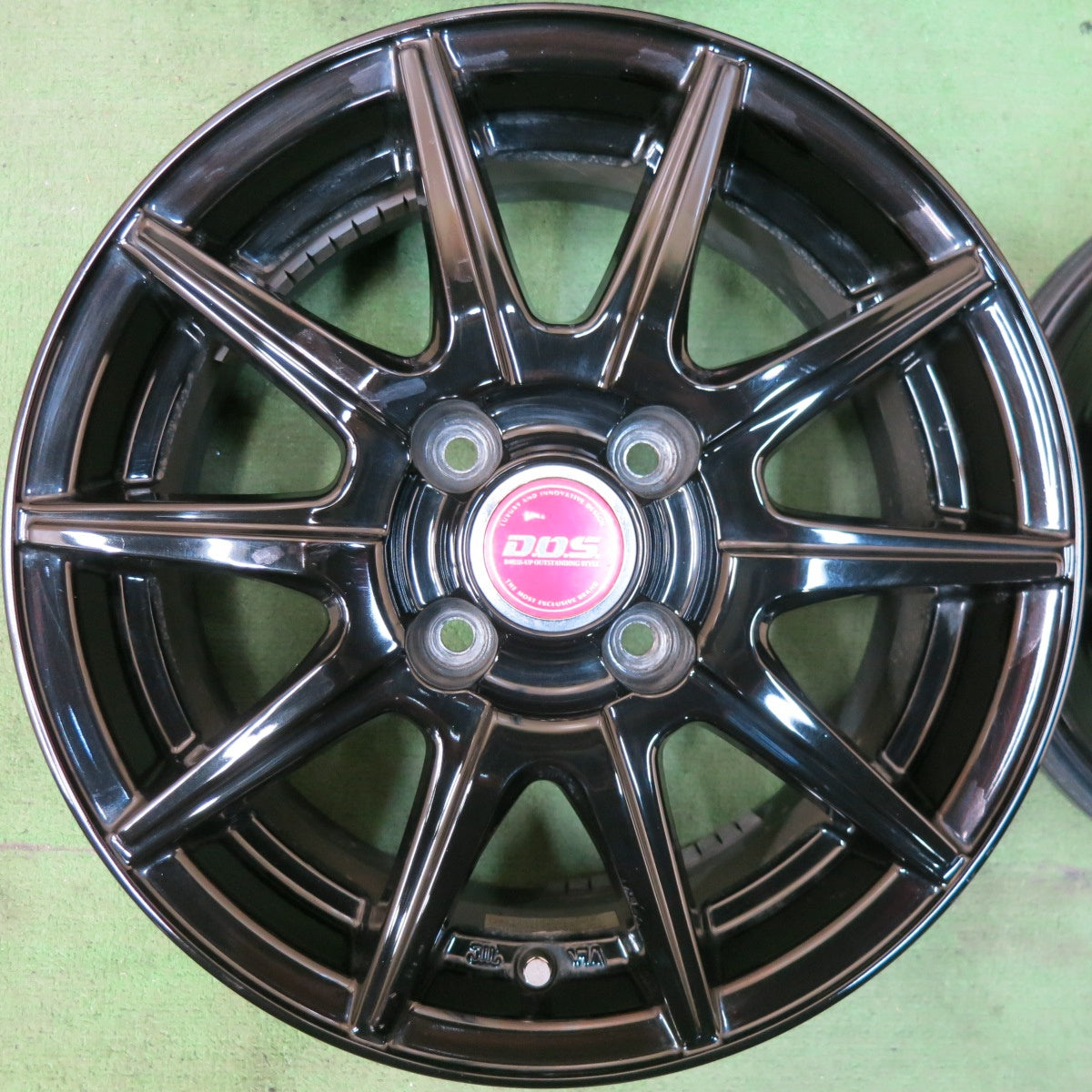 4本価格★D.O.S. DOS 14インチ ホイール 14×5.5J PCD100/4H★5042503SYホ