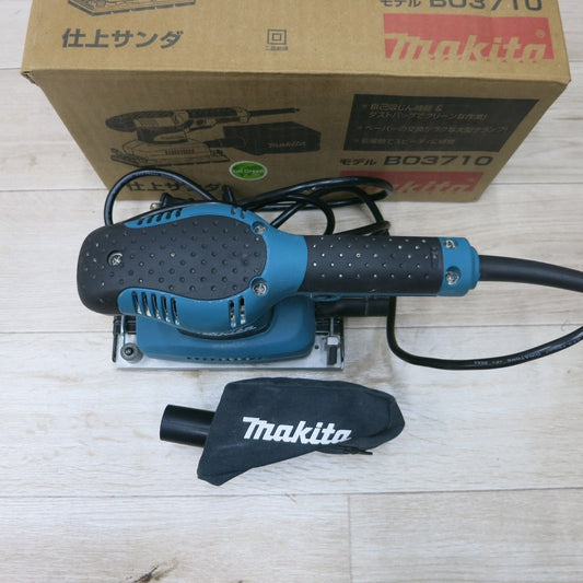 [送料無料] ◆マキタ 仕上サンダ BO3710 電動 工具 研磨 切断 集塵 100V コード式 サンダー makita◆