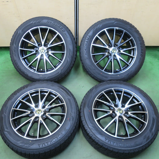 バリ溝！21年！キレイ！9分★スタッドレス 215/60R17 ヨコハマ アイスガード iG60 RiZLEY ライツレー 17インチ PCD114.3/5H★5112810TTス