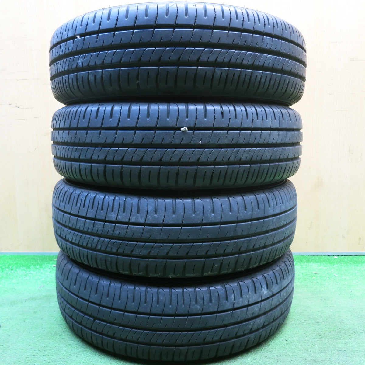 バリ溝！23年！9分★スズキ MA15S ソリオ 純正 165/60R15 ダンロップ エナセーブ EC204 15インチ PCD100/4H★6050505HAノ