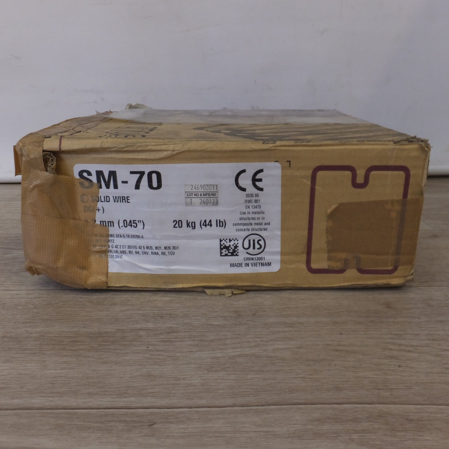 ●複数在庫有●[送料無料] 未使用★ヒュンダイ HYUNDAI 溶接ソリッドワイヤ SM-70 1.2mm .045" 20kg 44lb★