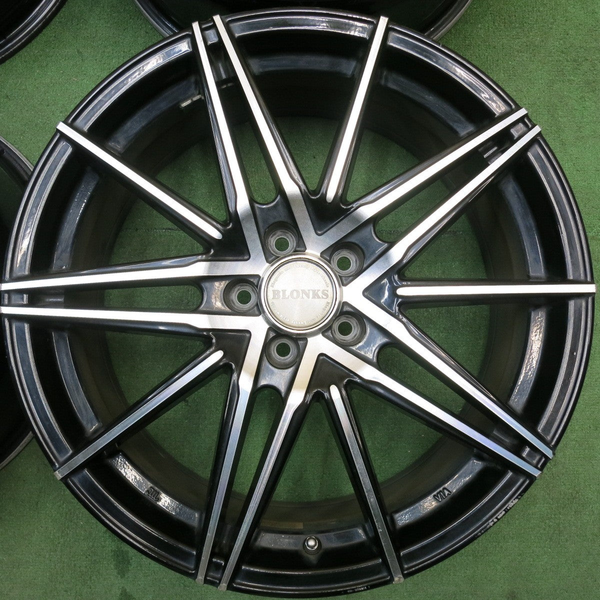 4本価格★BLONKS TB-01 18インチ ホイール ブロンクス 18×7J PCD100/5H★6050503HAホ