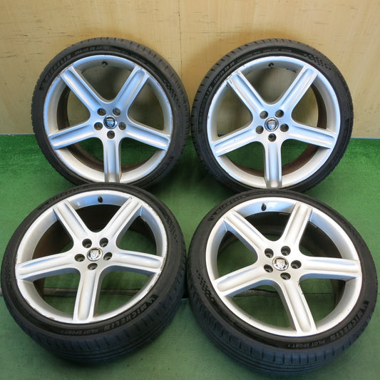 バリ溝！24年！9.5分◎ジャガー XJ 純正 255/35R20 ミシュラン パイロットスポーツ5 20インチ PCD108/5H◎6080205HAノ