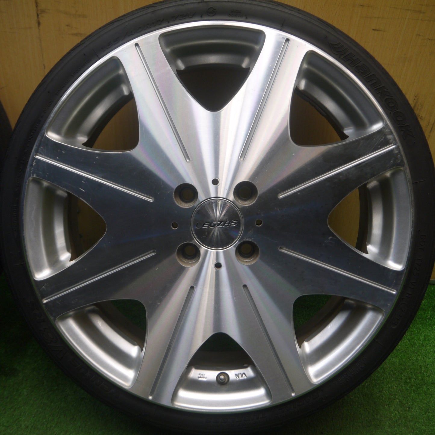 [送料無料] 4本価格★LEGZAS D800 165/40R17 ハンコック ベンタス V8 RS レグザス 17インチ PCD100/4H★5022502Hノ