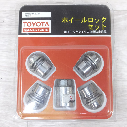[送料無料] ◆トヨタ 純正OP マックガード ホイール ロック セット 08456-00260 ロックナット 盗難防止◆