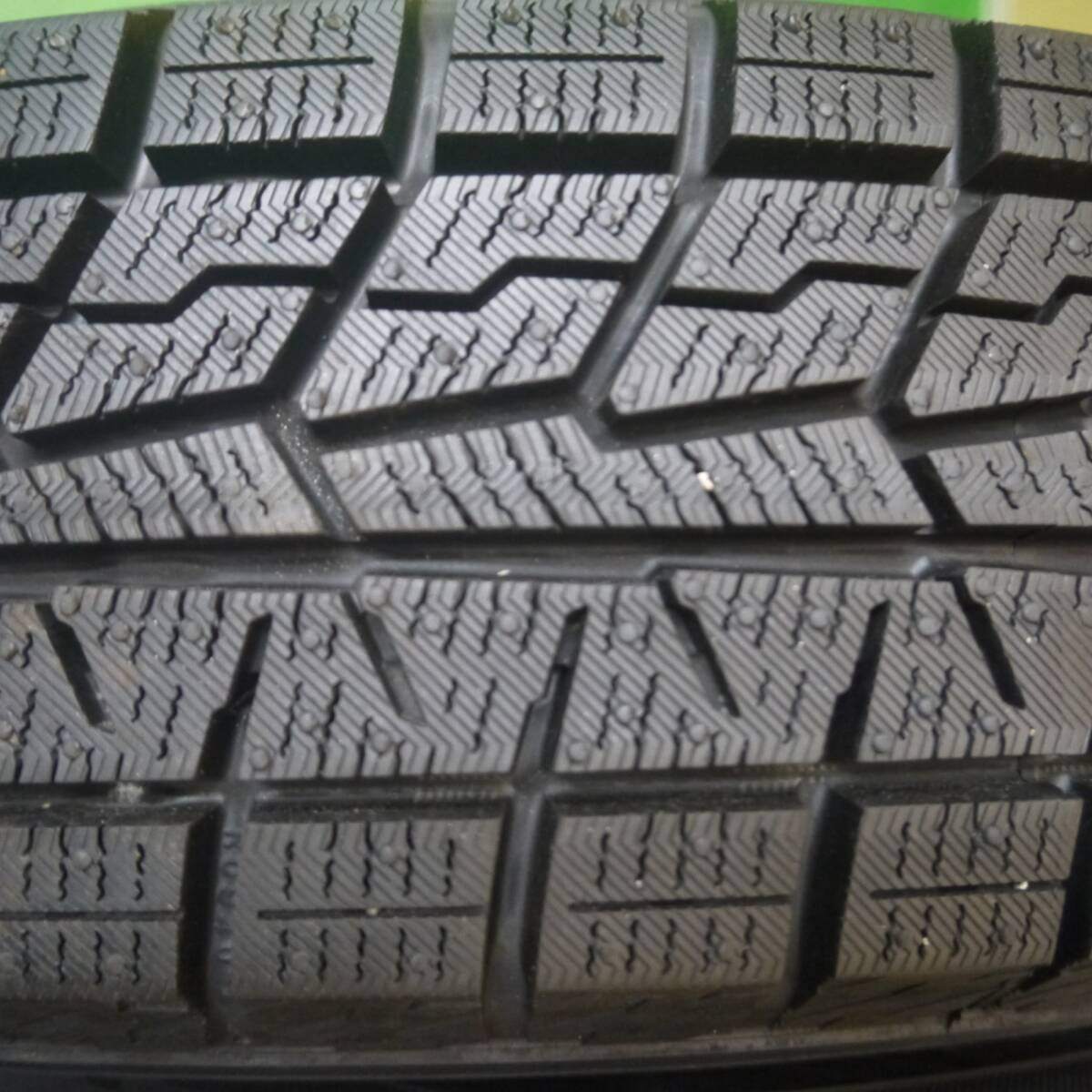 超バリ溝！23年！キレイ！ほぼ10分★スタッドレス 145/80R13 ヨコハマ アイスガード iG70 スチール ホイール 13インチ PCD100 110 114.3/4H マルチ★4122301Hス