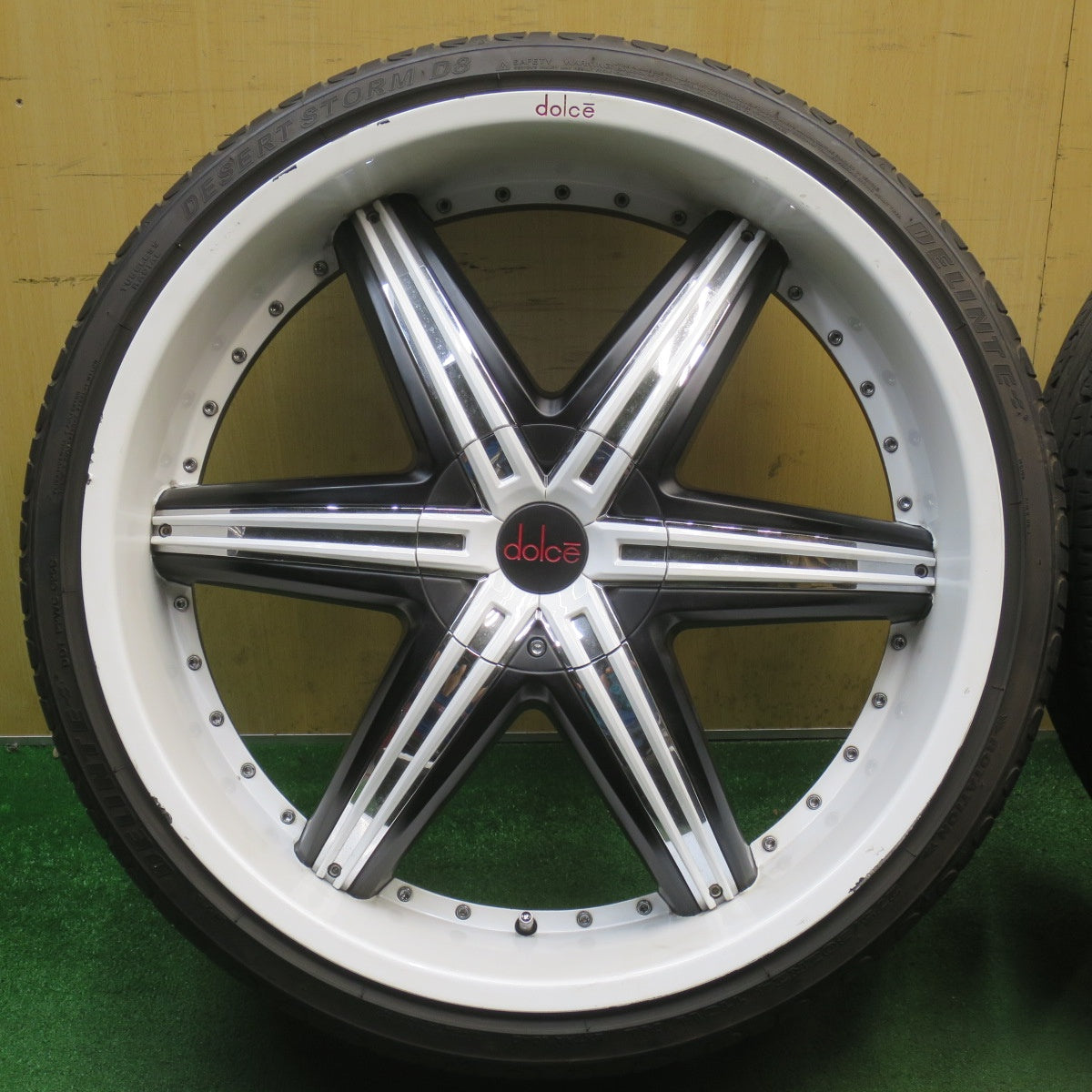 4本価格◎dolce DC48LX 275/30R24 デリンテ デザート ストーム D8 ドルチェ 24インチ PCD139.7/6H◎6052503NJノ