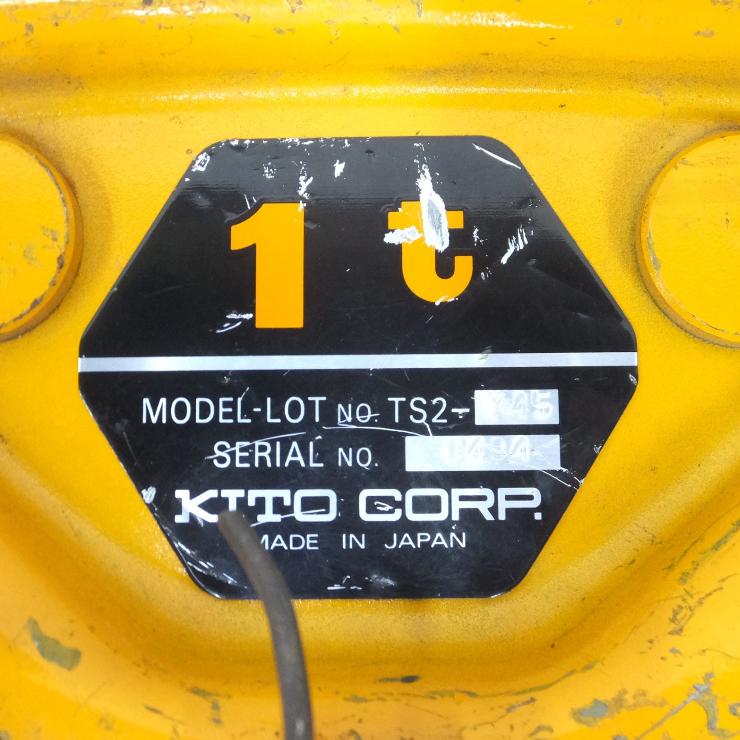 [送料無料] ◆キトー KITO ユニバーサル プレン トロリ TS2 1t トロリー 天井吊具◆①
