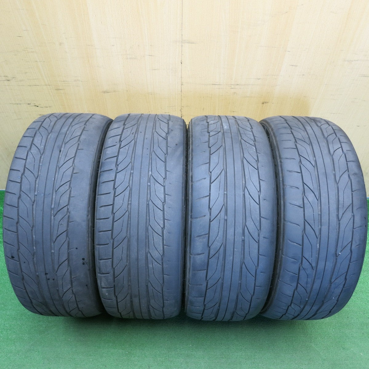 4本価格！23年★WORK LS207 225/45R18 ニットー NT555 G2 ワーク 18インチ PCD114.3/5H★6041101HAノ