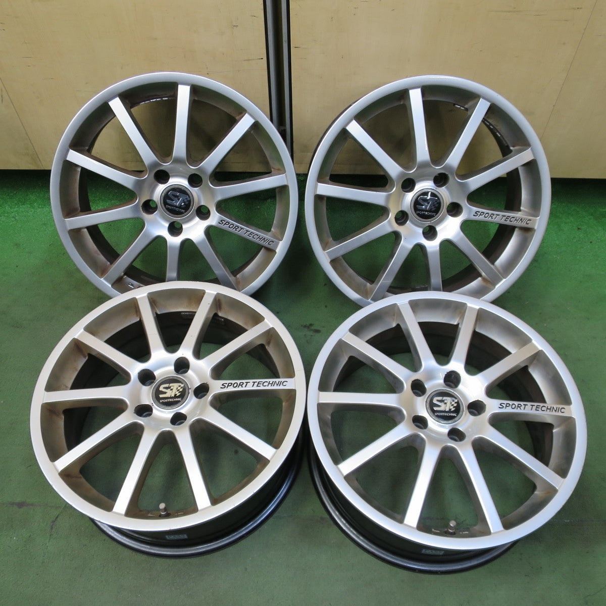 4本価格◎ボルボ 等 SPORT TECHNIC MONO10 17インチ ホイール スポーツテクニック SPORTECHNIC 17×7JJ PCD108/5H◎6080301NGホ