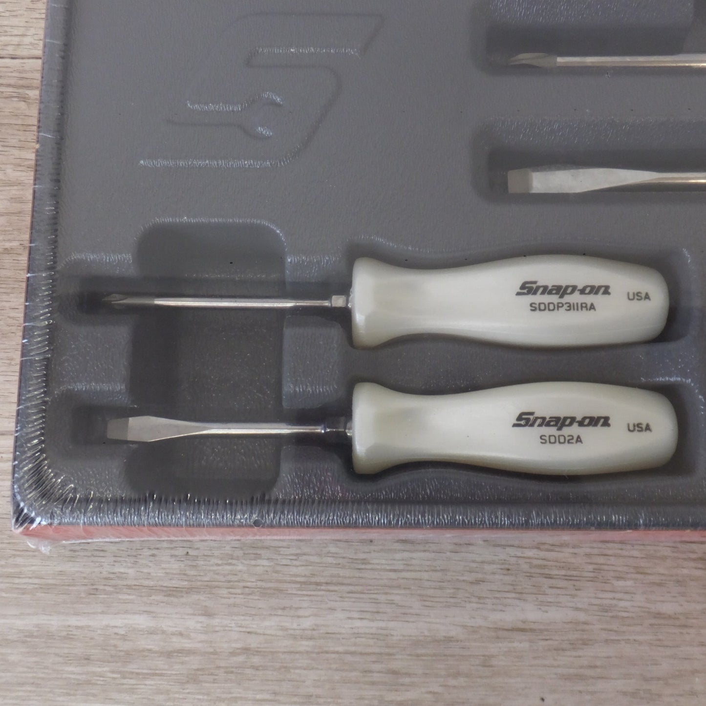 [送料無料] 未使用★スナップオン Snap-on 100周年 ドライバー 7点 セット SDDX70APW ホワイト★