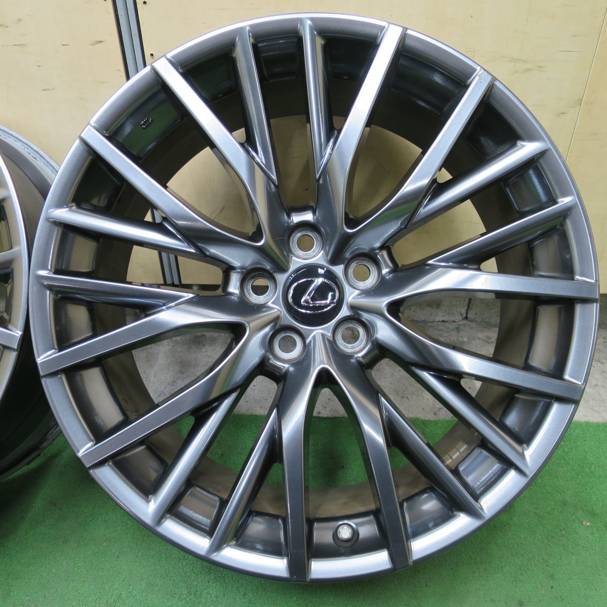 センサー付！キレイ★レクサス RX Fスポーツ 純正 ホイール 20インチ 20×8J PCD114.3/5H★6060902NGホ