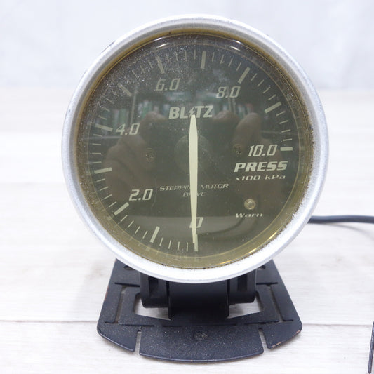 [送料無料] ◆BLITZ ブリッツ レーシング メーター SD 10.0 PRESS ステッピング モーター ドライブ 搭載 SA44C004 測定器 現状品◆