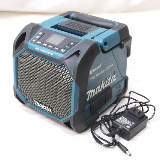 [送料無料] ◆makita マキタ 充電式スピーカー MR203 18V BL1815 バッテリー付き 防塵 防水 Bluetooth◆