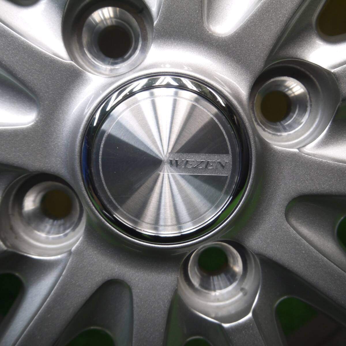 タイヤほぼ未使用！23年！キレイ★スタッドレス 155/65R14 グッドイヤー アイスナビ7 WEZEN 14インチ PCD100/4H★4121610Hス