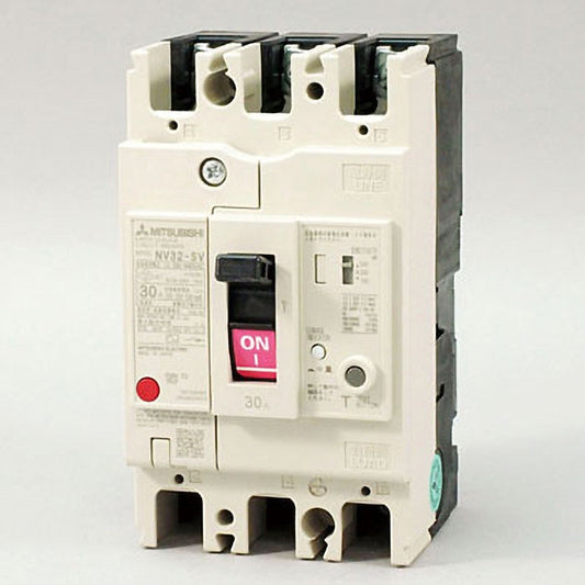 ●複数在庫有●[送料無料] 未使用☆三菱 漏電 遮断器 NV32-SV 100-440VAC 3P 30A 100・200・500mA 配電 ブレーカー 遮断機☆