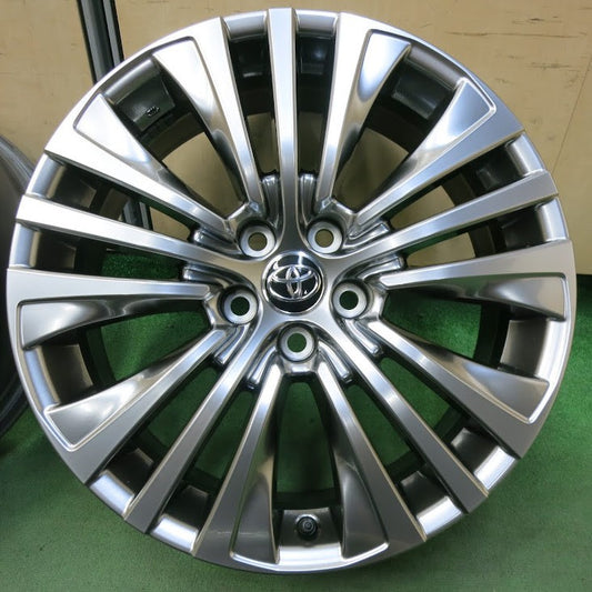 新車外し・1本価格★トヨタ 80系 ハリアー Zグレード 純正 ホイール 19インチ 19×7J PCD114.3/5H★5043005SYホ(2)