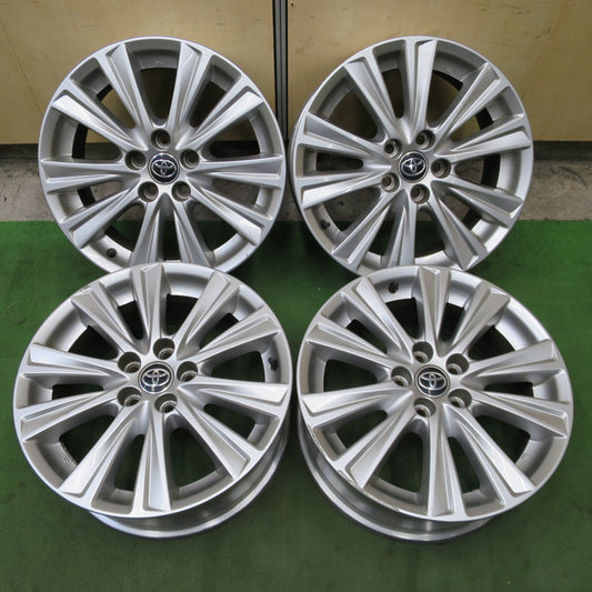4本価格◎トヨタ 30系 アルファード ヴェルファイア 純正 ホイール 18インチ 18×7.5J PCD114.3/5H◎6081202NGホ