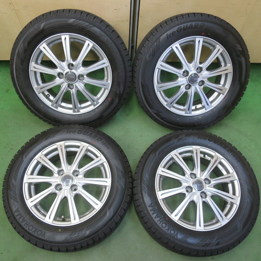 ほぼ未使用！23年★スタッドレス 185/65R15 ヨコハマ アイスガード iG60 MiLLOUS PS ミルアス 15インチ PCD100/4H★6042505イス