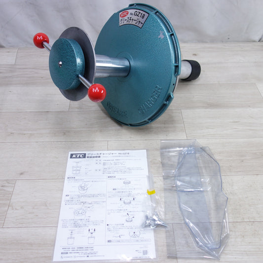 [送料無料] 未使用！◆KTC グリース チャージャー ハイロード GZ18 車用 点検 整備 工具 Φ15 Φ100◆