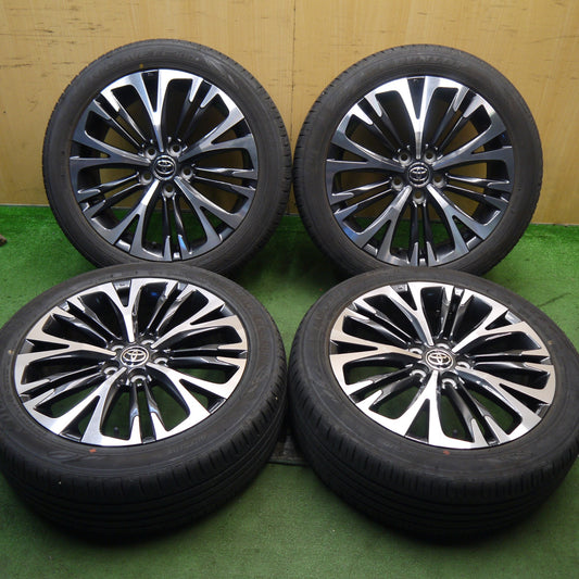 バリ溝！21年！9.5分★トヨタ ヤリスクロス 純正 215/50R18 ダンロップ エナセーブ EC300+ 18インチ PCD114.3/5H★5082510Hノ