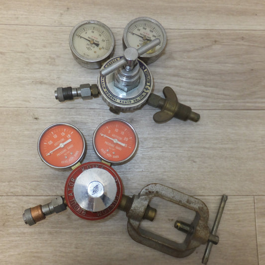[送料無料] ★阪神鎔断器工業 OXYGEN REGULATOR Mission-S　小池酸素工業 CUSTOM REGULATOR　セット★