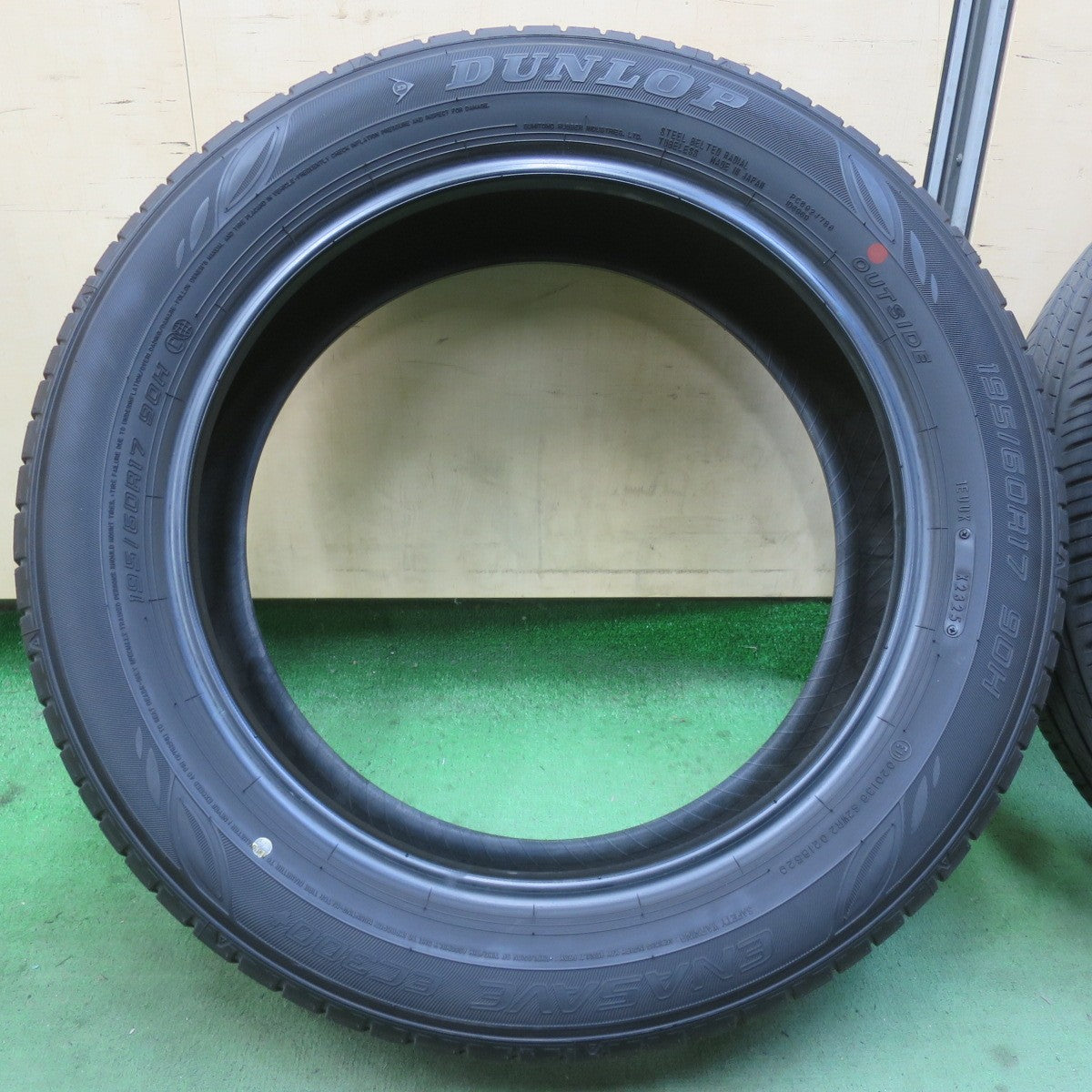 バリ溝！25年！ほぼ10分★195/60R17 ダンロップ エナセーブ EC300+ タイヤ 17インチ ライズ ロッキー 等★6022103イノタ