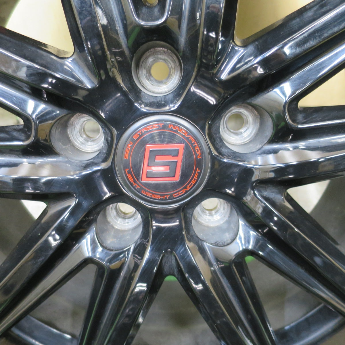 4本価格★SEIN SS ザイン ホイール 17インチ 17×7J PCD114.3/5H★6030904ナホ