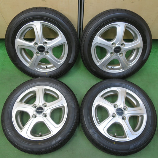 タイヤほぼ未使用！25年！キレイ★155/65R14 ブリヂストン NEWNO BALMINUM バルミナ 14インチ PCD100/4H★5071206イノ