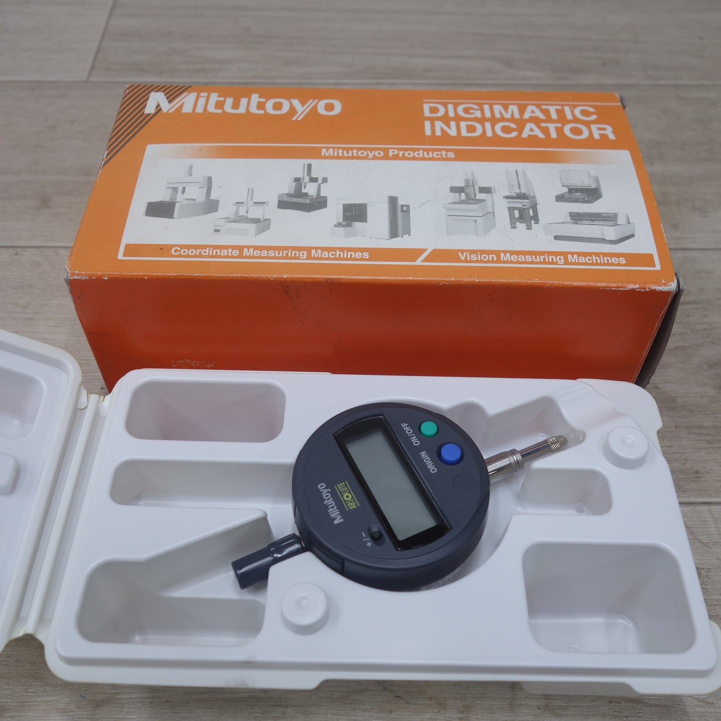 [送料無料] ほぼ未使用◆MITUTOYO ミツトヨ ABS デジマチック インジケータ ID-S112XB 543-790  高精度 測定 器◆