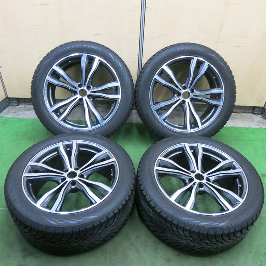 バリ溝！キレイ！9.5分★BMW 等 MAK X-MODE 275/45R20 スタッドレス ノキアンタイヤ ハッカペリッタ R3 SUV 20インチ PCD112/5H★6011601ナス
