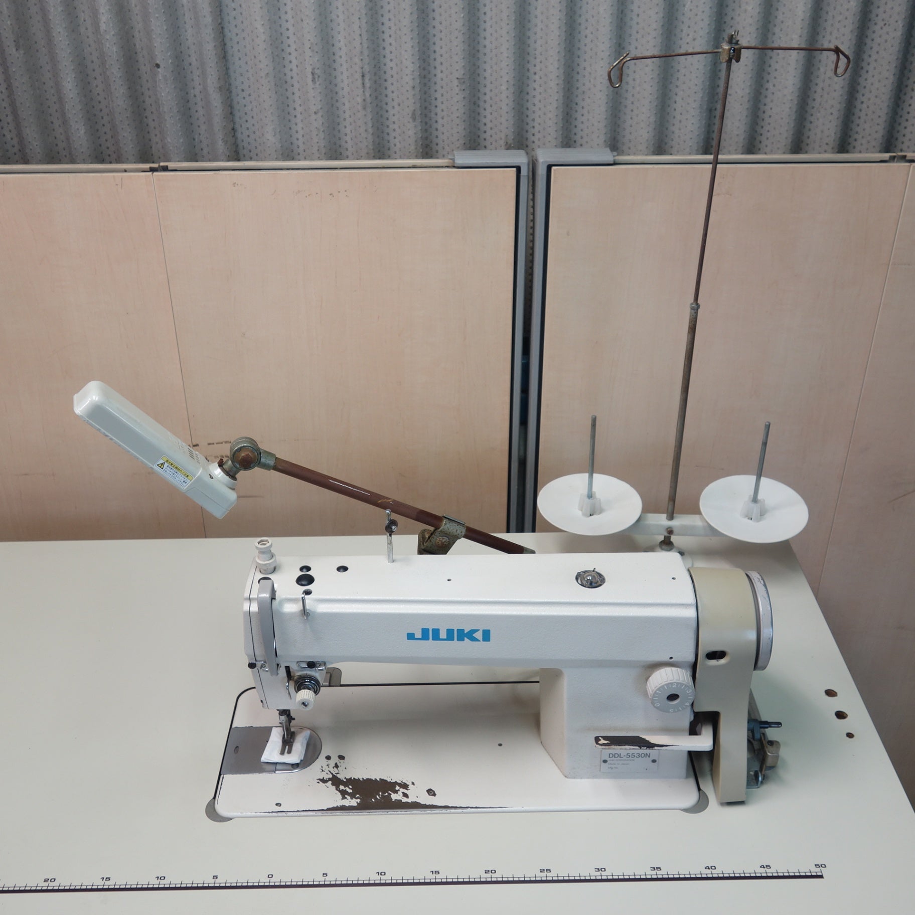 岐阜発 直接引取限定】☆ジューキ JUKI 工業用 ミシン 1本針 本縫 100V
