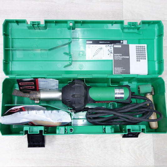 [送料無料] 付属品付き◆LEISTER ライスター ヒート ガン ホット ガン 熱風 溶接機 トリアック ST 141.230 ケース付き 電動 工具 (1)◆