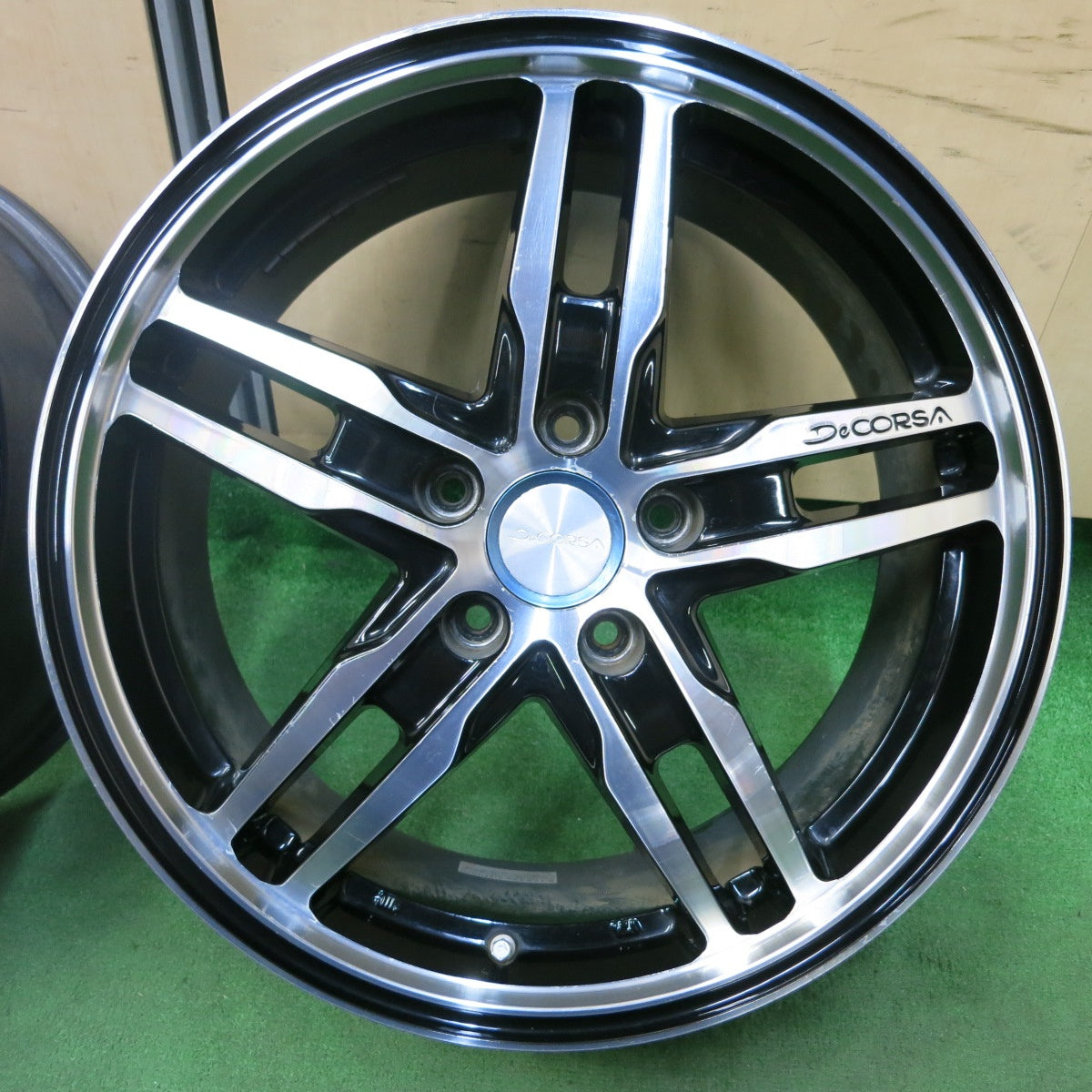 [送料無料] 4本価格★Decorsa GALAX デコルサ ギャラックス 18インチ ホイール 18×7.5J PCD114.3/5H★4102904SYホ