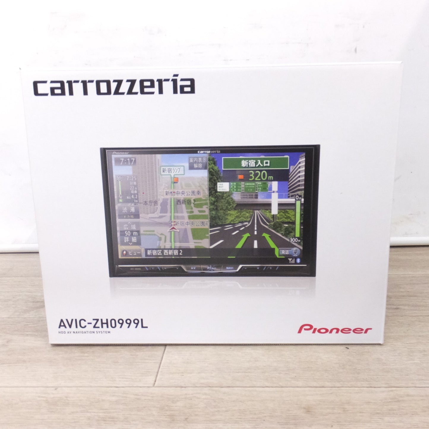 [送料無料] 未使用★カロッツェリア carrozzeria AV一体型HDDナビゲーション クルーズスカウターユニットセット サイバーナビ AVIC-ZH0999LS★