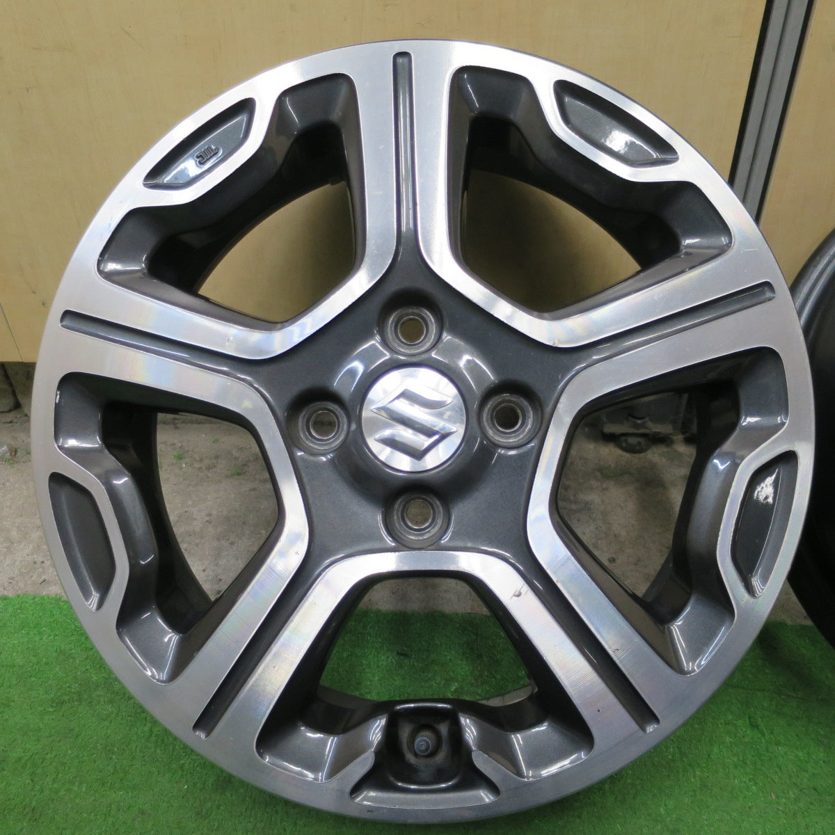 4本価格★スズキ ハスラー 純正 ホイール 15インチ 15×4.5J PCD100/4H★6041502NGホ