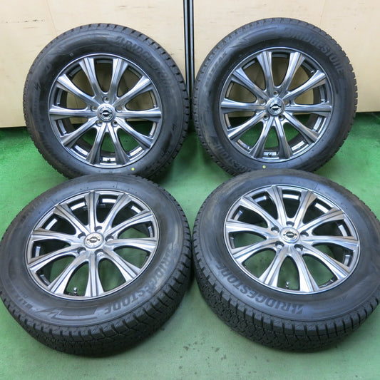 バリ溝！美品！9.5分以上★スタッドレス 235/60R18 ブリヂストン ブリザック DM-V3 AXEL アクセル 18インチ PCD114.3/5H★5090502SKス