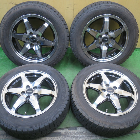バリ溝！23年！9.5分以上★シエンタ 等 185/60R15 スタッドレス ダンロップ ウインターマックス WM02 Valette 15インチ PCD100/5H★5093002NJス