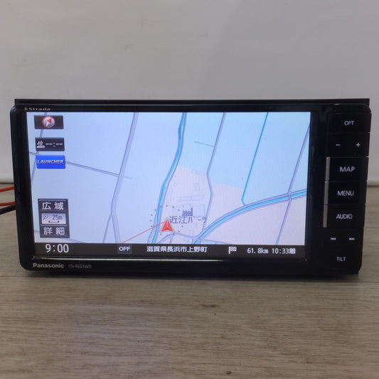 [送料無料] ★パナソニック Panasonic SDカーナビステーション Strada CN-RE03WD(41)★