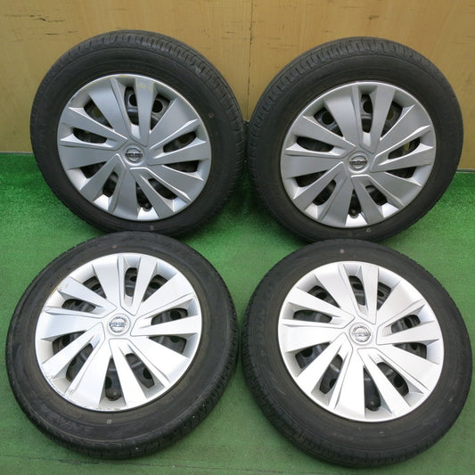 4本価格★日産 デイズ 純正 スチール 155/65R14 ダンロップ エナセーブ EC204 14インチ PCD100/4H★6032905HAノ