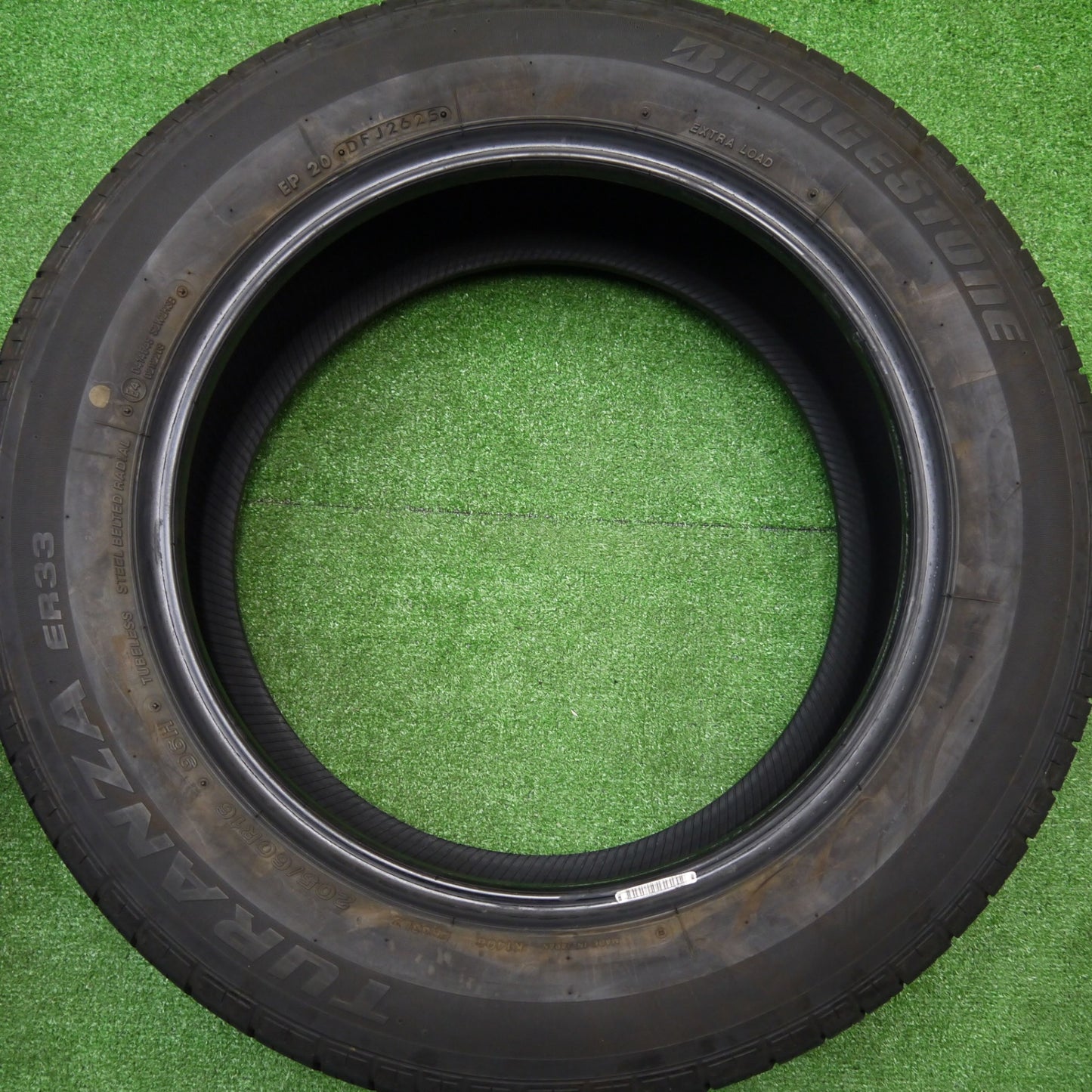 超バリ溝！25年！ほぼ10分★205/60R16 ブリヂストン トランザ ER33 タイヤ 16インチ ノア ヴォクシー ステップワゴン 等★5102202Hノタ