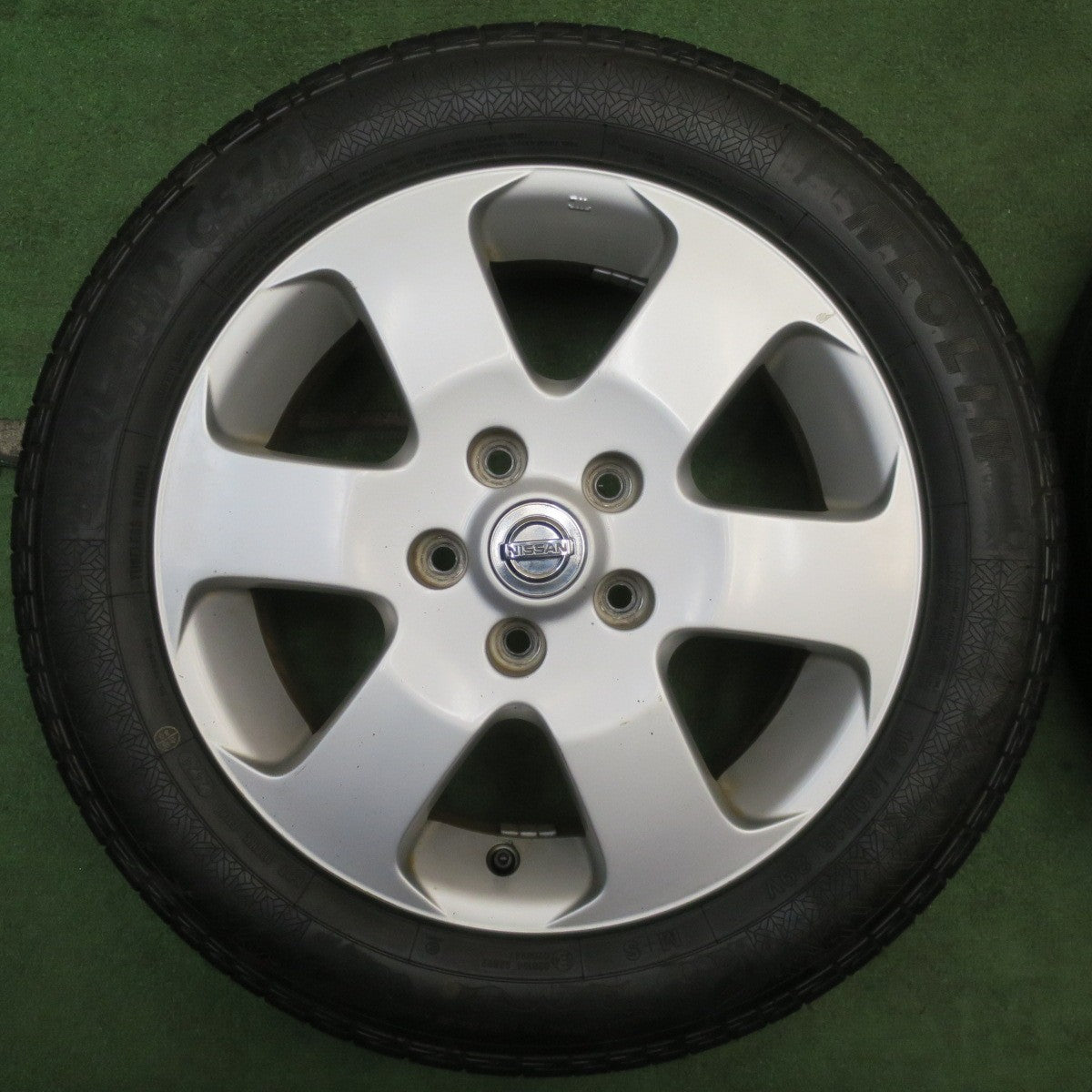 超バリ溝！24年！ほぼ10分★日産 C25 セレナ 純正 195/60R16 ネオリン NEOLAND C570 16インチ PCD114.3/5H★6052902NJノ