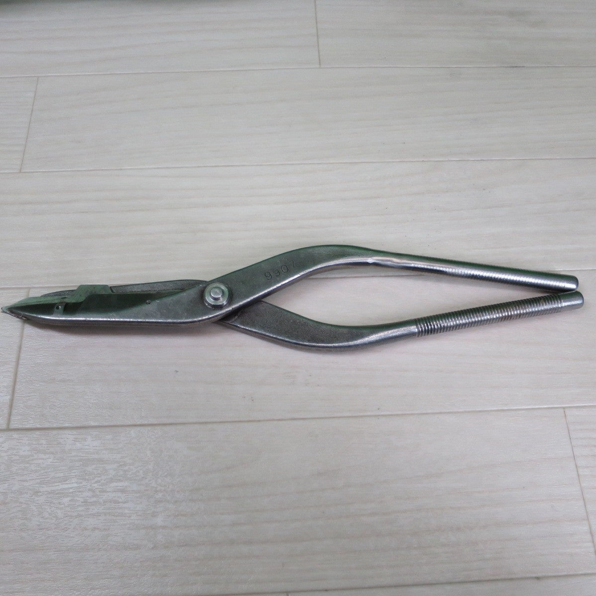 [送料無料] ☆東北エスパル 板金 はさみ 替刃式 伊達角 全長約 350mm 金切 鋏 ハサミ ②☆